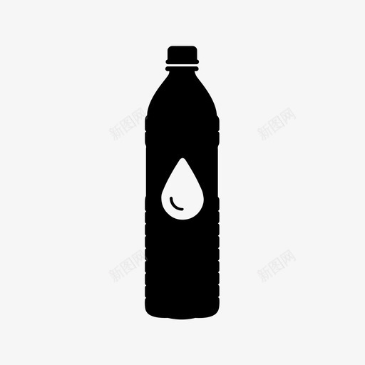 水瓶塑料瓶夏季饮料svg_新图网 https://ixintu.com 水瓶 塑料瓶 夏季 饮料 口渴