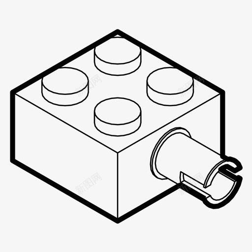 乐高积木积木构装师svg_新图网 https://ixintu.com 积木 乐高 构装师 游戏 玩具