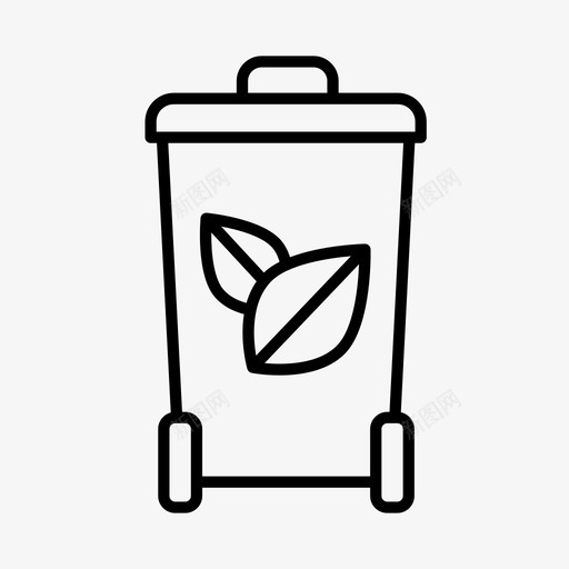 生态垃圾箱绿色能源svg_新图网 https://ixintu.com 生态 垃圾箱 绿色 能源 循环 利用 可再 再生 可持续发展