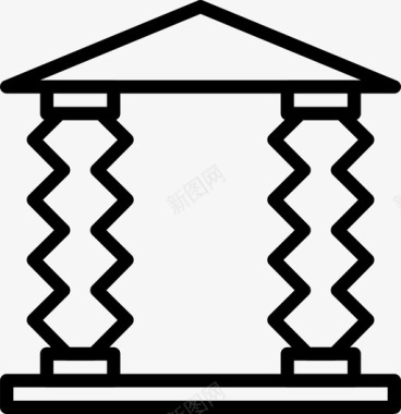 拱门建筑庄园图标