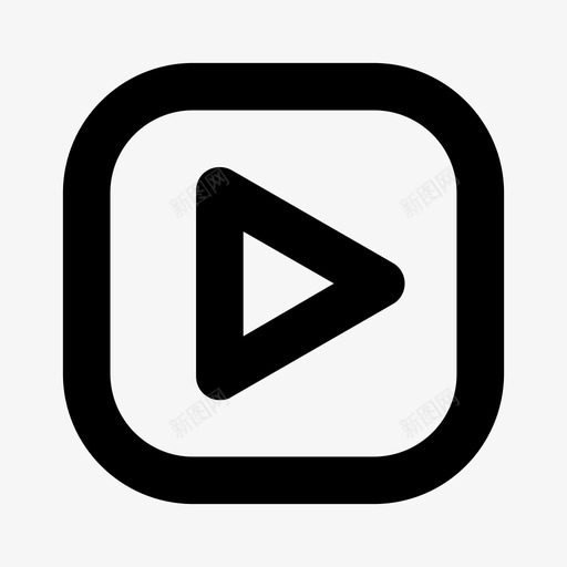 音乐播放器箭头电影svg_新图网 https://ixintu.com 音乐 播放器 箭头 电影 媒体播放 按钮
