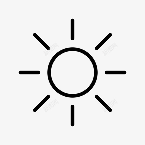 阳光亮度亮度控制svg_新图网 https://ixintu.com 亮度 阳光 光亮度 控制 等级