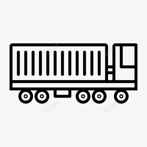 货运卡车集装箱物流svg_新图网 https://ixintu.com 货运 卡车 集装箱 物流 航运