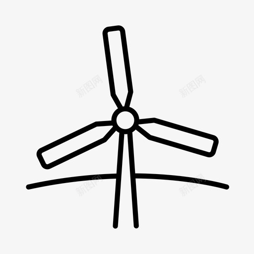 风力涡轮机生态绿色能源svg_新图网 https://ixintu.com 能源 风力 涡轮机 绿色 生态 可再 再生 可持续发展