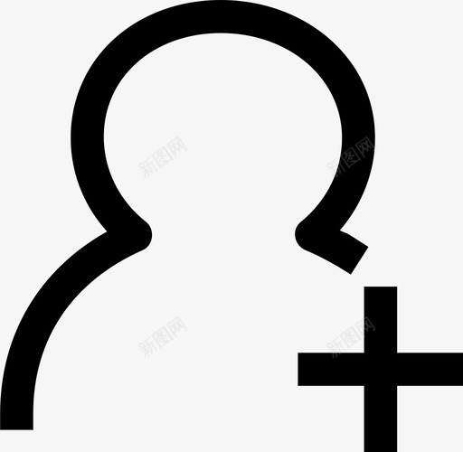 添加关注添加48svg_新图网 https://ixintu.com 添加 关注