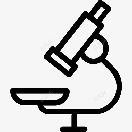 显微镜实验室工具实验室svg_新图网 https://ixintu.com 实验室 科学 显微镜 工具 研究 研究科 技术 平滑 线图 图标