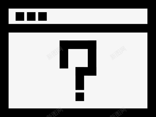 问号询问窗口svg_新图网 https://ixintu.com 问号 询问 窗口
