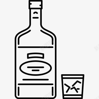 威士忌酒吧俱乐部图标