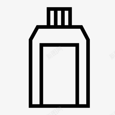 香水瓶子乳液图标