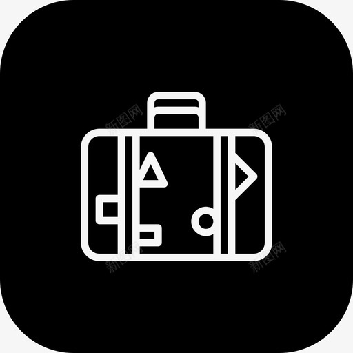 旅行箱探险背包svg_新图网 https://ixintu.com 旅行箱 探险 背包 包包 行李 夏日 瓷砖 差异