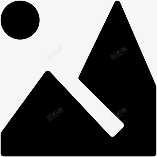 景观山脉自然svg_新图网 https://ixintu.com 景观 山脉 自然 自然景观 太阳 网络 用户界面 图标