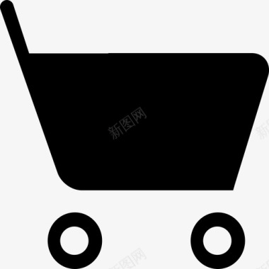icon购物车填色图标