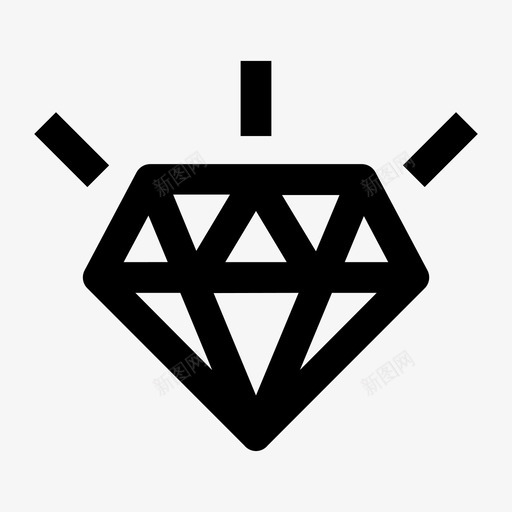 钻石奢华珍贵svg_新图网 https://ixintu.com 钻石 奢华 珍贵