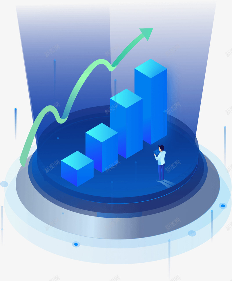 云片成就每一点增长png免抠素材_新图网 https://ixintu.com 成就 每一 一点 增长