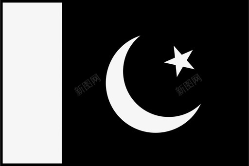 巴基斯坦国旗伊斯兰教图标