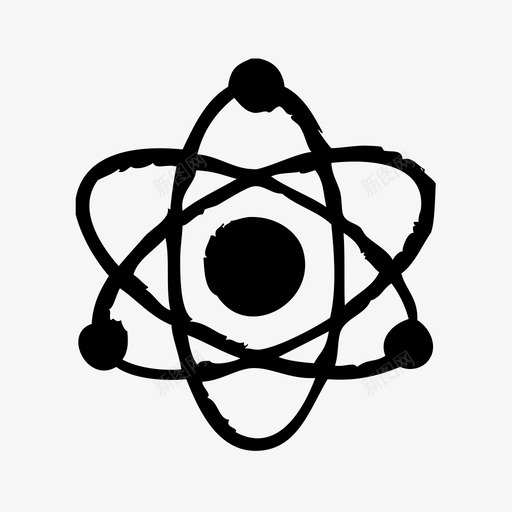 原子教育实验svg_新图网 https://ixintu.com 原子 教育 实验 实验学 学习 学校 科学 素描