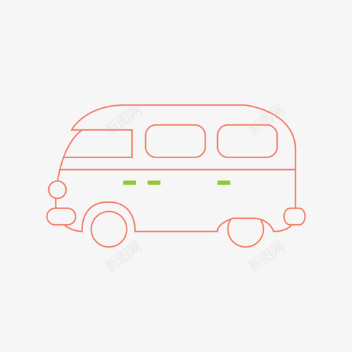 大众汽车汽车嬉皮车svg_新图网 https://ixintu.com 旅行 大众汽车 汽车 嬉皮 葡萄酒
