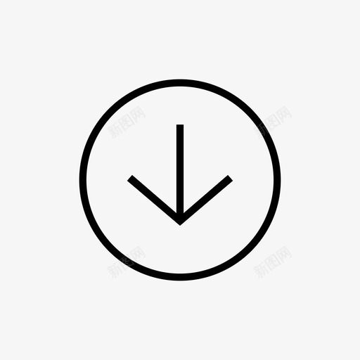 导入下箭头保存svg_新图网 https://ixintu.com 导入 箭头 保存