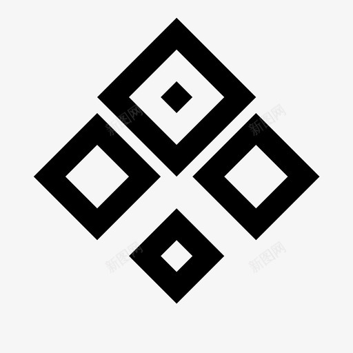 方块抽象立方体抽象svg_新图网 https://ixintu.com 抽象 方块 立方体