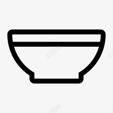 碗厨具图标