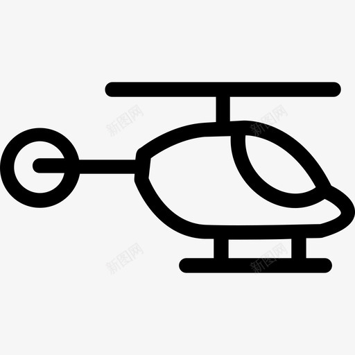 直升机飞机阿帕奇svg_新图网 https://ixintu.com 直升机 飞机 阿帕奇 旋翼机 科学技术 平滑 线图 图标