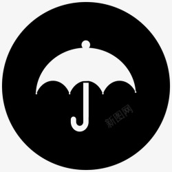 商用保险箱雨伞保险防护高清图片