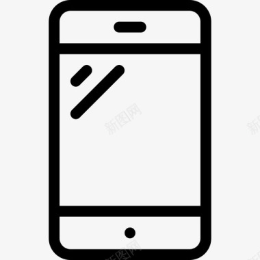 智能手机手机屏幕保护器图标