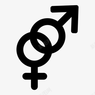 性别男女性图标