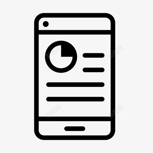 移动演示分析业务svg_新图网 https://ixintu.com 移动 演示 分析 业务 图表 营销 研究分析
