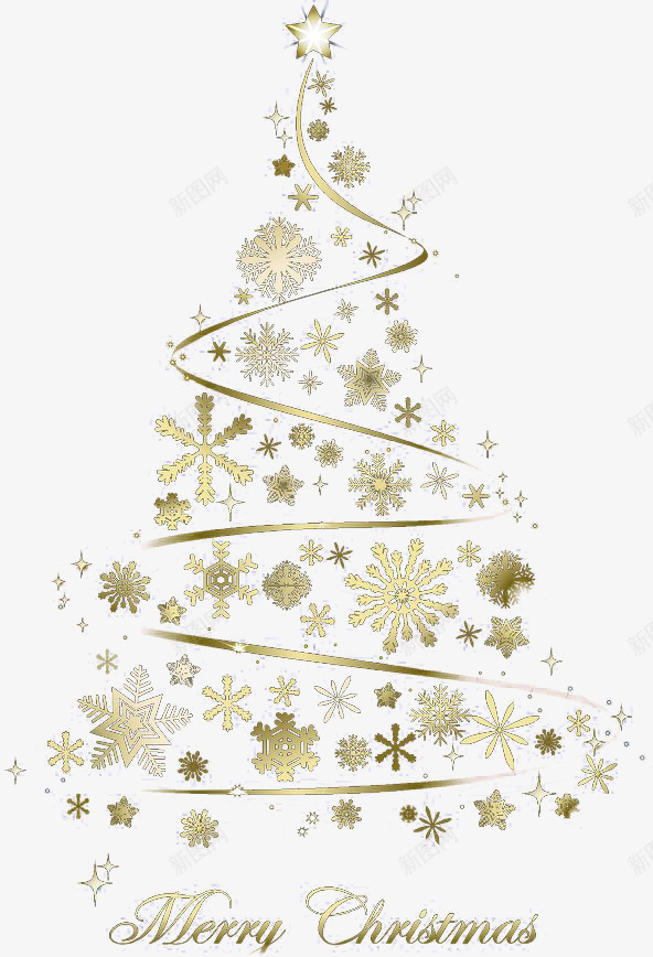 圣诞节封面树png免抠素材_新图网 https://ixintu.com 圣诞节 封面