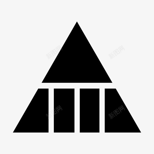 三角图天平条形图svg_新图网 https://ixintu.com 三角 图三 天平 条形图 图表 金字塔 金融 图形