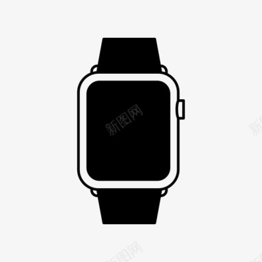 苹果手表数字物联网设备图标