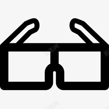 3d眼镜看三维图标