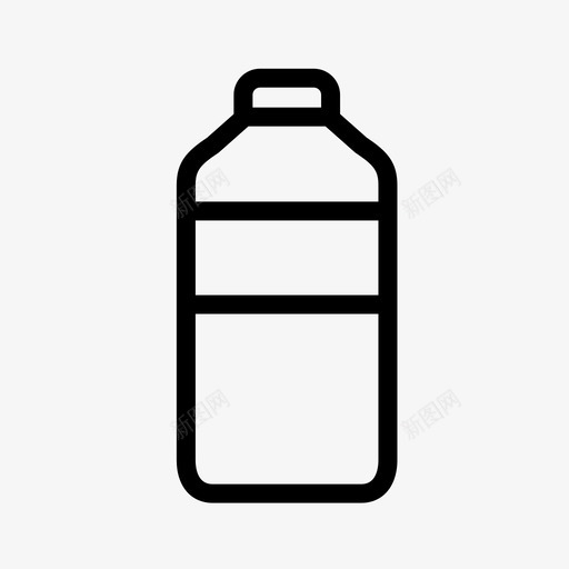免费瓶装水svg_新图网 https://ixintu.com 免费 瓶装 装水