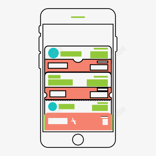 钱包优惠券通行证svg_新图网 https://ixintu.com 钱包 优惠券 通行证 存折 票证 移动 线框