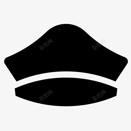 警察帽司法法律svg_新图网 https://ixintu.com 警察 司法 法律 警官 保护 警长