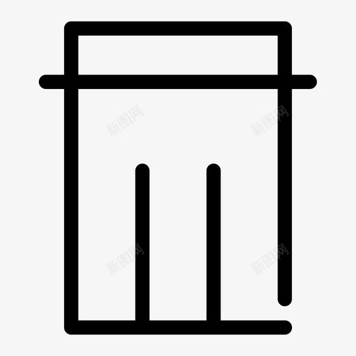 删除垃圾桶罐头svg_新图网 https://ixintu.com 垃圾桶 删除 罐头 垃圾 基本 剪切