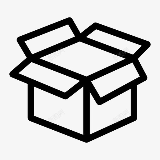 箱子纸板箱交货箱svg_新图网 https://ixintu.com 箱子 纸板 箱交 货箱 包装 包裹