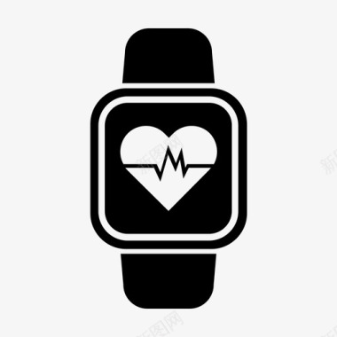 智能手表心率心跳心率图标