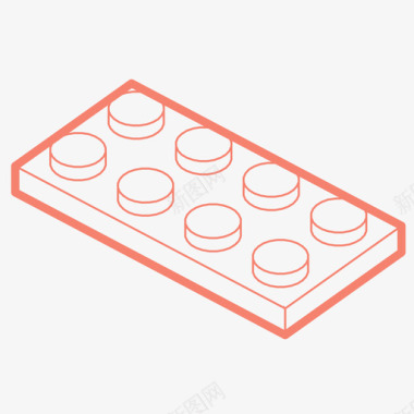 乐高积木积木构装师图标