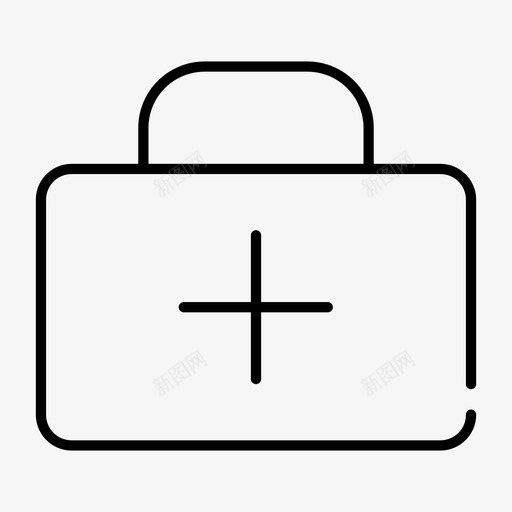 急救箱袋子医疗svg_新图网 https://ixintu.com 急救箱 袋子 医疗 药品 护士 医疗用品