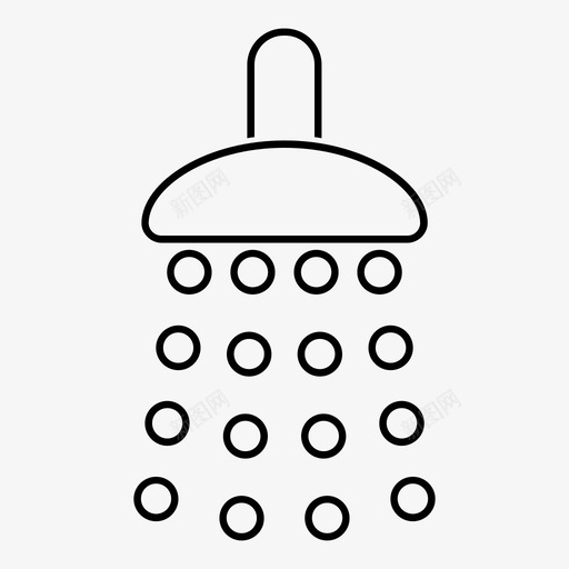 淋浴洗澡水清洁剂svg_新图网 https://ixintu.com 清洁剂 淋浴 洗澡水 液体 喷水 器水 淋浴器
