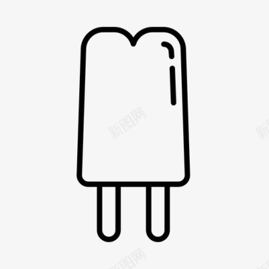 冰棒餐车冰淇淋图标