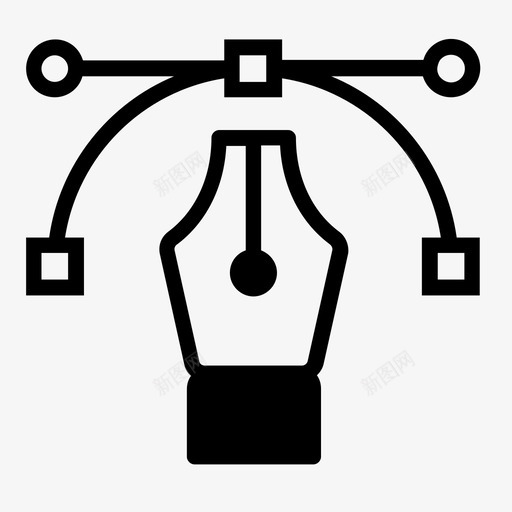 钢笔工具设计平面设计svg_新图网 https://ixintu.com 钢笔 工具 工具钢 设计 平面设计 插图 矢量