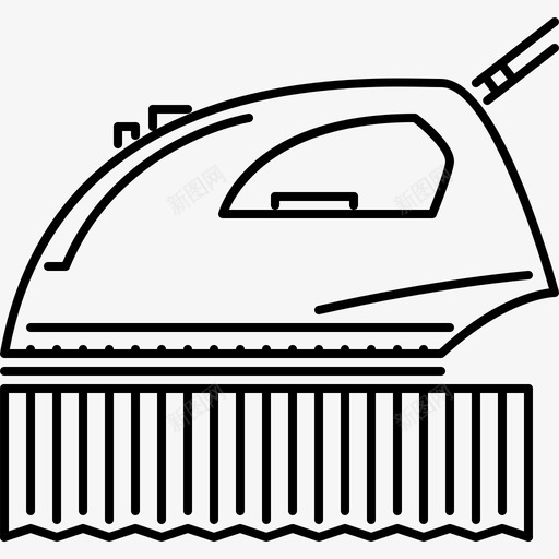 熨斗电器衣服svg_新图网 https://ixintu.com 电子产品 熨斗 电器 衣服 熨烫 概述