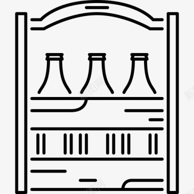 啤酒酒吧瓶子图标