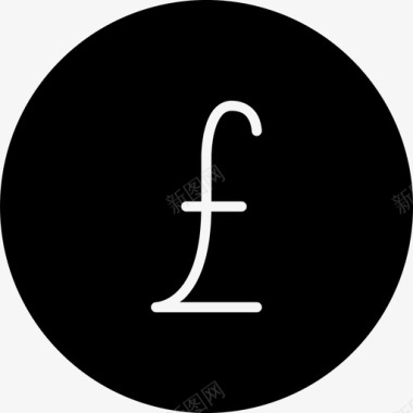 英国镑货币经济图标