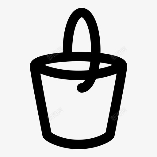 桶运输容器svg_新图网 https://ixintu.com 运输 容器 桶水