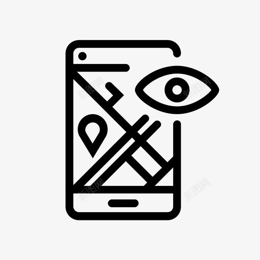 gps监控地图移动svg_新图网 https://ixintu.com 监控 地图 移动 交通运输 物流