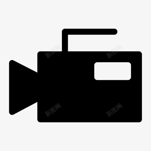 摄像机胶卷机录音机svg_新图网 https://ixintu.com 摄像机 胶卷机 录音机 网络